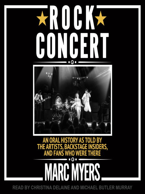 Title details for Rock Concert by Marc Myers - Wait list